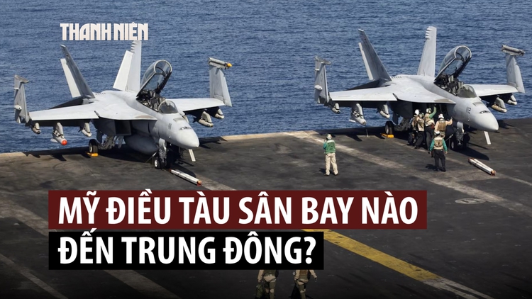 Tàu sân bay Mỹ vừa tới Trung Đông đã sắp được thay thế