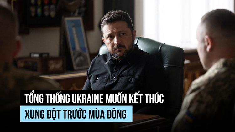Tổng thống Ukraine sẽ tăng sức ép để xung đột kết thúc trước mùa đông