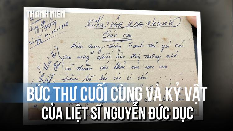 Xúc động bức thư cuối cùng của người lính và lời hẹn ngày thống nhất Tổ quốc