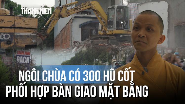 Mở rộng Quốc lộ 22: Ngôi chùa có 300 hũ cốt chủ động phối hợp bàn giao mặt bằng