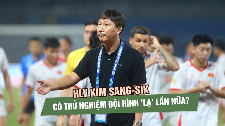 HLV Kim Sang-sik có tiếp tục thay đổi đội hình trận gặp Campuchia?