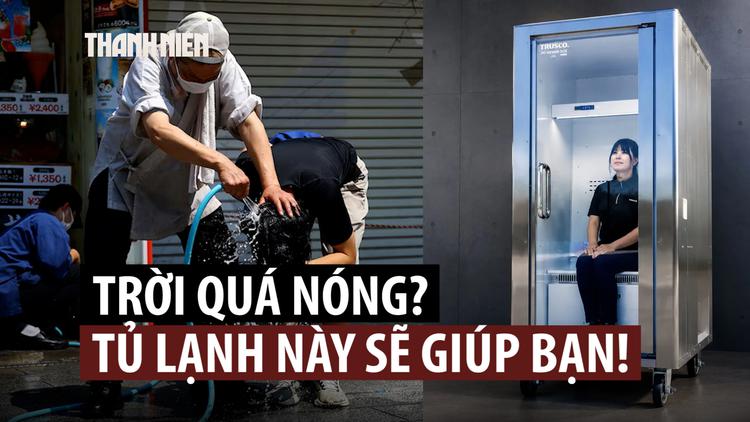 Ước mơ 'vào tủ lạnh trốn nóng' thành hiện thực