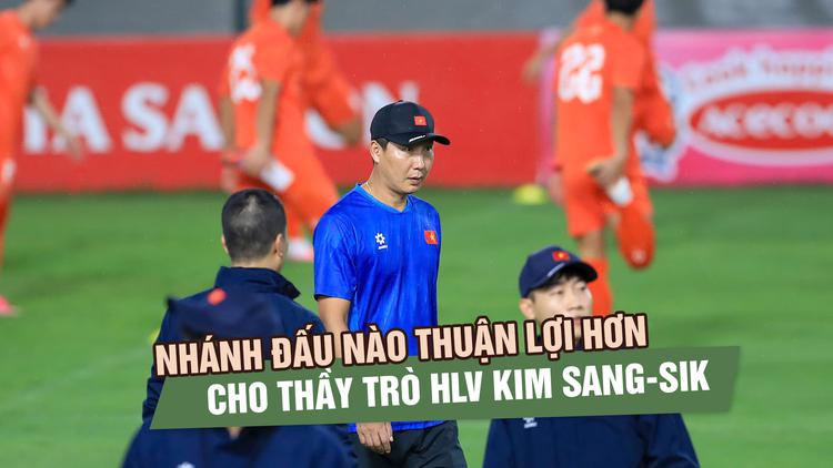 Nhánh đấu nào thuận lợi hơn cho thầy trò HLV Kim Sang-sik ở bán kết ASEAN Cup 2026?