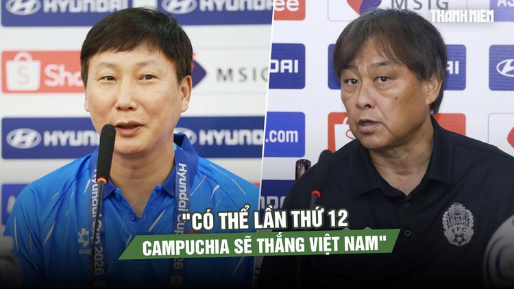 HLV Kim Sang-sik tự tin trước Campuchia, đối thủ tuyên bố: 'Lần thứ 12 sẽ khác'