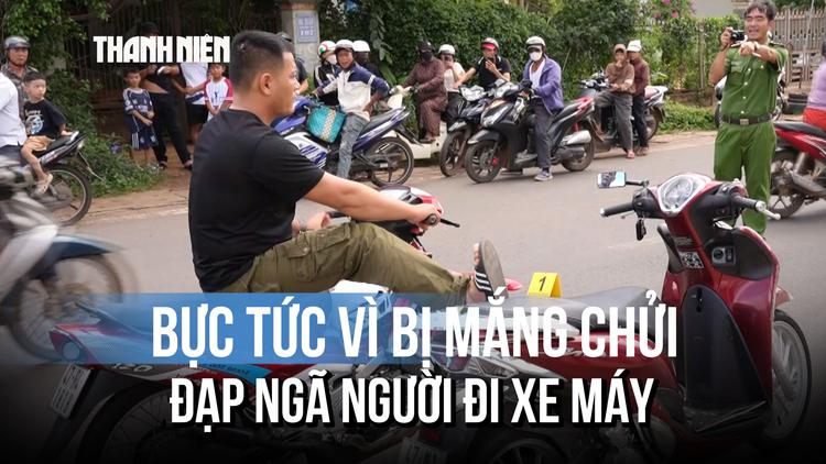 Lời khai nghi phạm trong vụ người đàn ông bị đạp ngã xuống đường