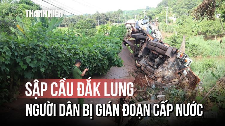  50.000 người dân bị cúp nước, phải đi vòng 8 km