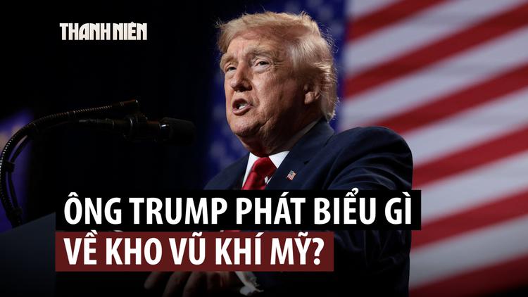 Ông Trump nói Mỹ không thiếu đạn dược, dọa truy bắt 'kẻ rò rỉ thông tin' về tên lửa