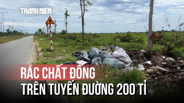 Tuyến đường gần 200 tỉ đồng ở Huế nhếch nhác sau 8 năm thi công