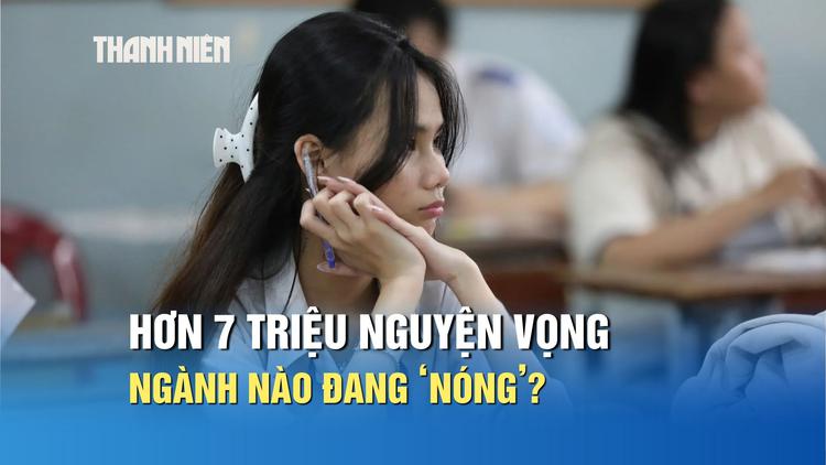 Hơn 7 triệu nguyện vọng qua lọc ảo: Ngành nào đang ‘nóng’?