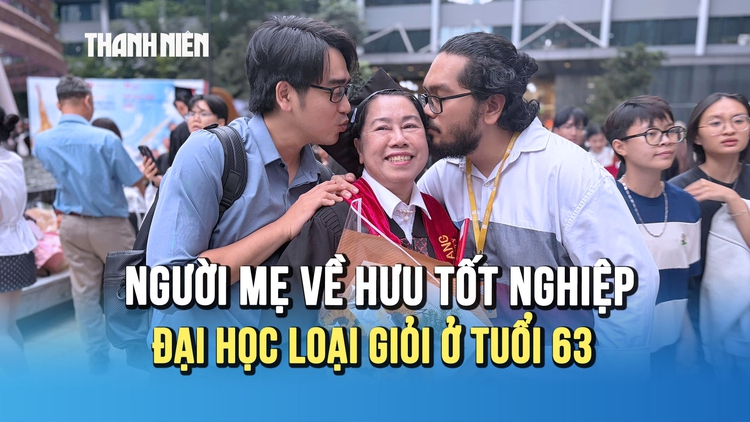  Hành trình học tập không ngừng của người mẹ về hưu