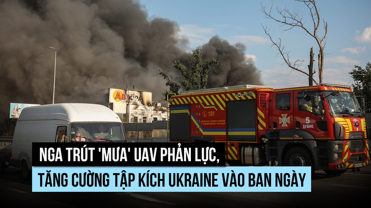 UAV phản lực Nga ngày càng nhiều trong các đợt tập kích Ukraine