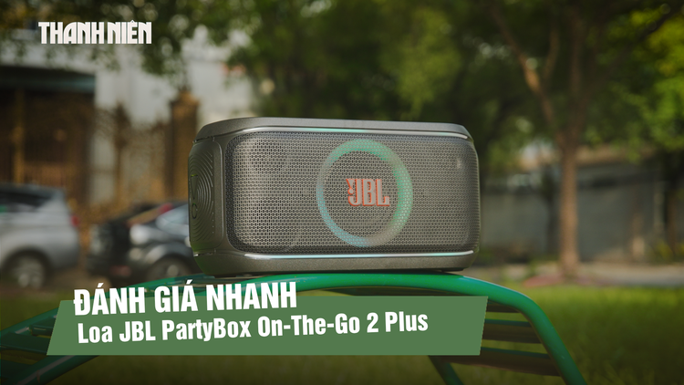 JBL PartyBox On-The-Go 2 Plus: Loa karaoke di động dùng AI tách lời ca sĩ