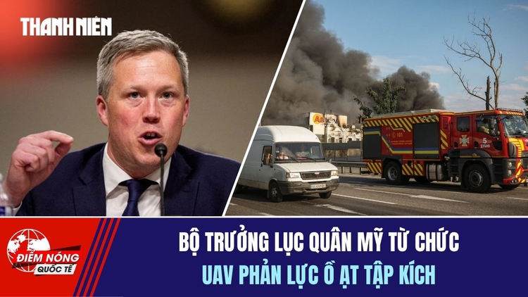 Tiêu điểm quốc tế ngày 2.9: Bộ trưởng Lục quân Mỹ từ chức | UAV phản lực ồ ạt tập kích
