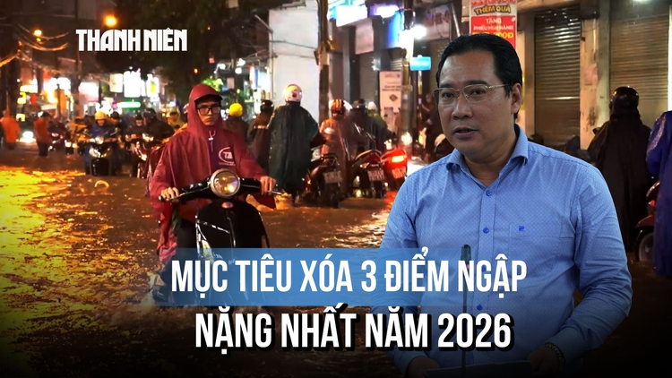 TP.HCM chốt lộ trình 2026: Xóa sổ dứt điểm 3 'rốn ngập' nặng nhất