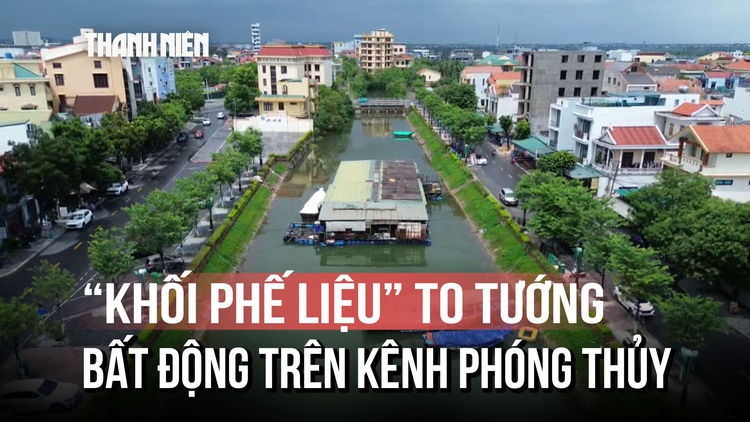 Danh tính 'khối phế liệu' nằm bất động trên kênh Phóng Thủy