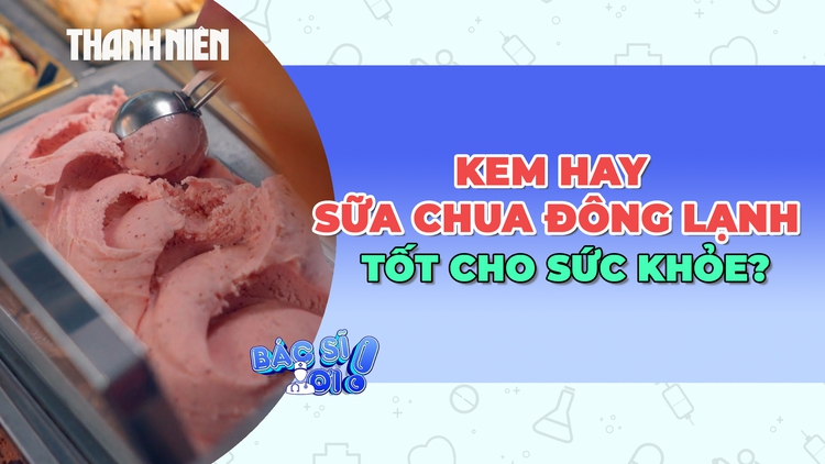 Kem và sữa chua đông lạnh loại nào tốt hơn?