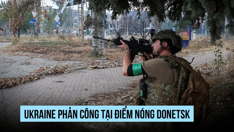 Ukraine tuyên bố phản công hiệu quả tại Donetsk