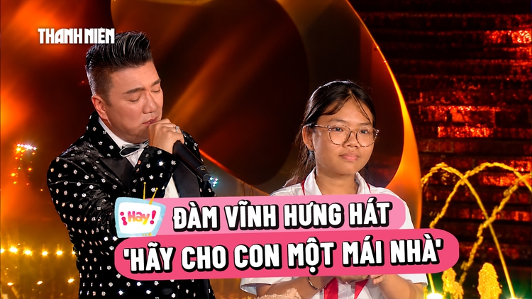 Đàm Vĩnh Hưng hát 'Hãy cho con một mái nhà'