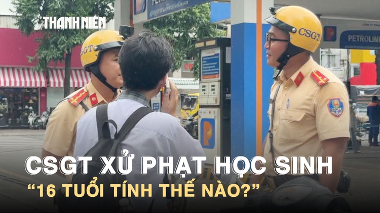 CSGT xử phạt học sinh: Lỗi nhiều phụ huynh dễ nhầm