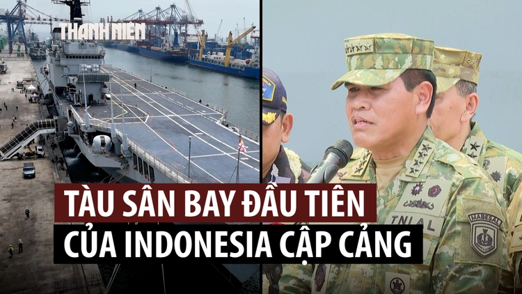 Indonesia chính thức có tàu sân bay giữa tranh luận chi phí