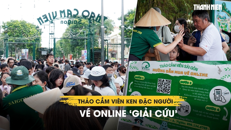 Thảo Cầm Viên sáng Quốc khánh 2.9: Ken đặc người, vé online ‘giải cứu’