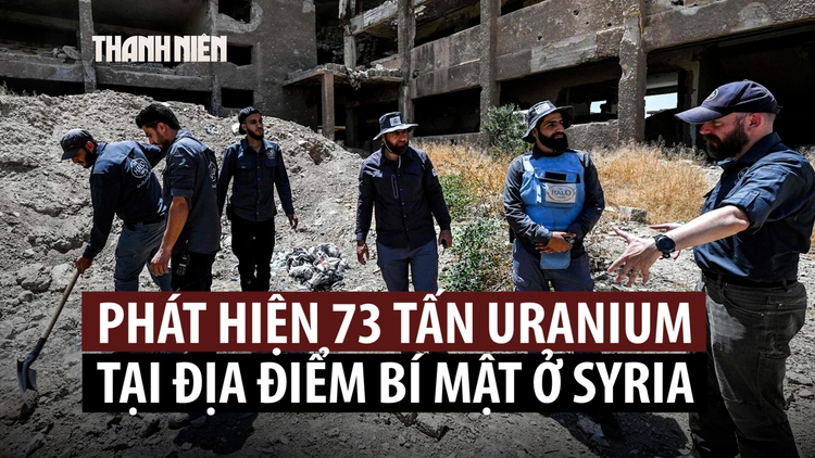 Tìm thấy 73 tấn uranium tại Syria