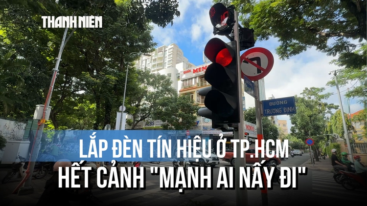 Tuyến đường trung tâm TP.HCM lắp loạt đèn tín hiệu, hết cảnh 'mạnh ai nấy đi'