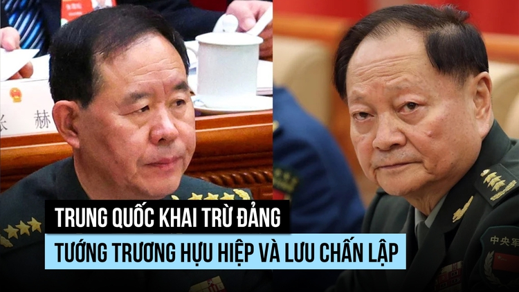 Hai cựu ủy viên Quân ủy Trung ương Trung Quốc bị khai trừ đảng