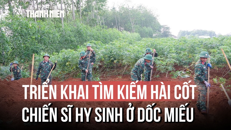 Quảng Trị triển khai tìm kiếm hài cốt 11 chiến sĩ đặc công tại khu vực Dốc Miếu ở Quảng Trị