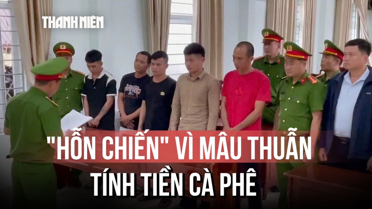 Khởi tố 6 bị can cầm hung khí hỗn chiến từ mâu thuẫn tính tiền cà phê