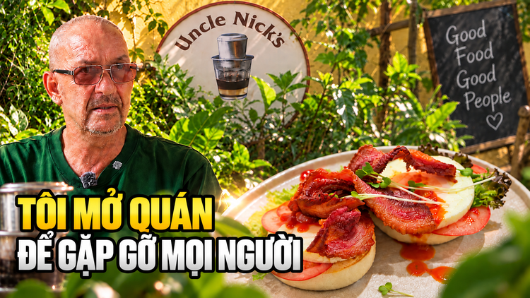 Ông chủ người Úc 63 tuổi mở quán cà phê để... gặp gỡ mọi người