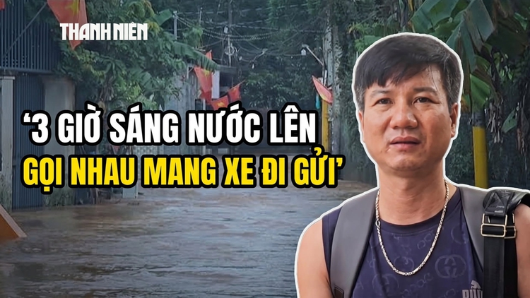 Nước sông Buông dâng cao, người dân Đồng Nai 3 giờ sáng gọi nhau 'chạy lũ'