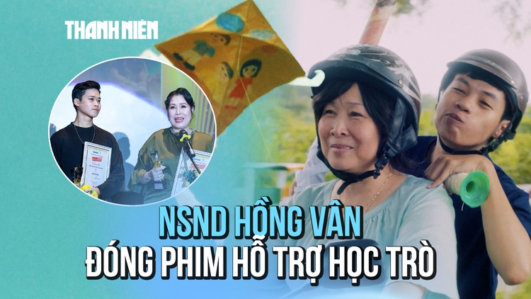 Đóng phim ủng hộ học trò, NSND Hồng Vân 'bối rối' khi được vinh danh tại Vietnamese 2026