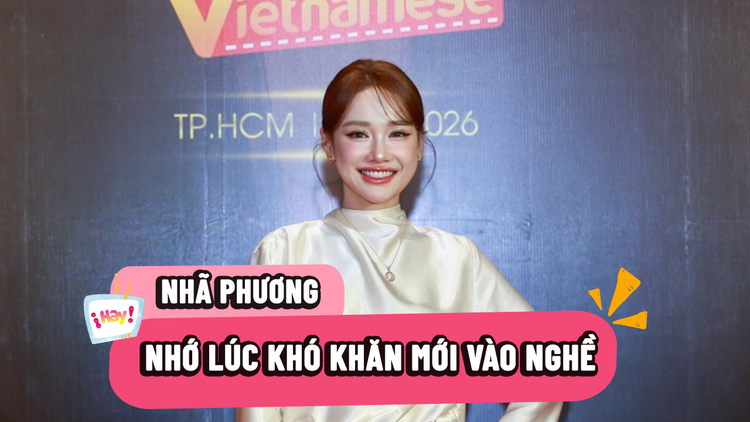 Nhã Phương rạng rỡ tại Lễ trao giải Vietnamese, nhớ lúc khó khăn mới vào nghề