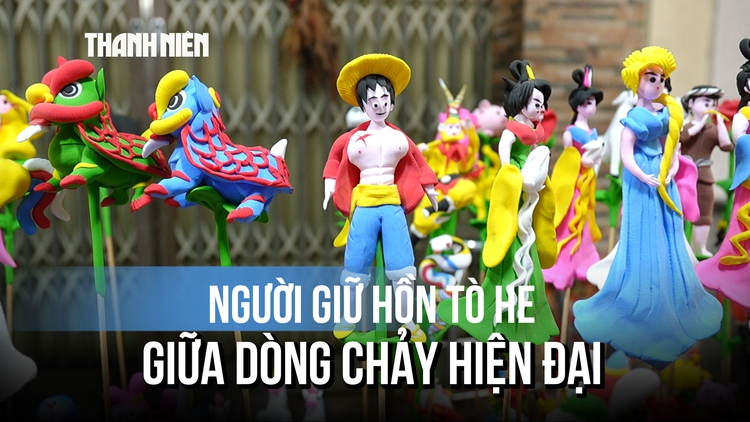 Nghệ nhân Lê Xuân Tung: Giữ hồn tò he giữa dòng chảy hiện đại