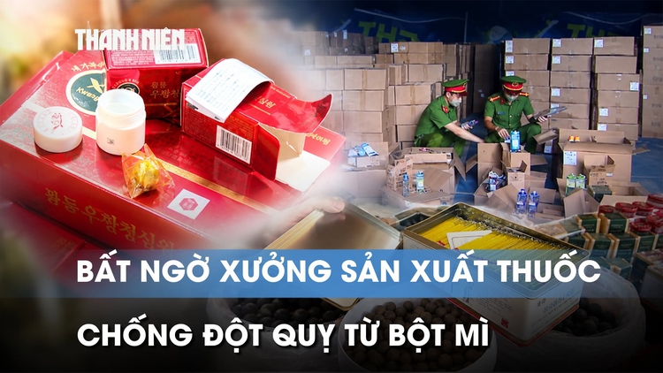 Xưởng thuốc giả sạch sẽ, khang trang đến khó tin: Hơn 1 triệu viên thuốc chưa đóng gói