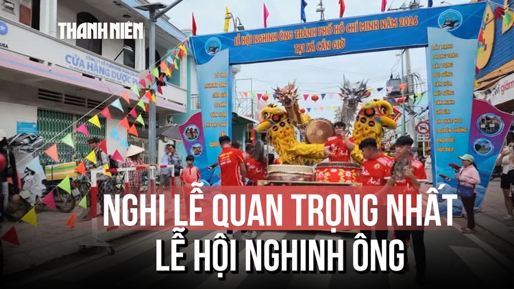 Hàng ngàn người đổ về Cần Giờ, chờ khoảnh khắc thiêng liêng nhất Lễ hội Nghinh Ông 2026