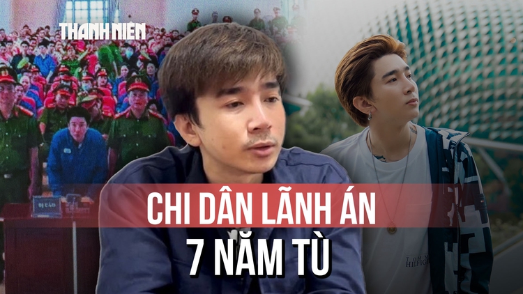 Khoảnh khắc tòa tuyên án ca sĩ Chi Dân
