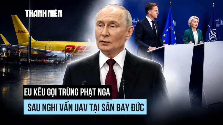 EU kêu gọi trừng phạt Nga sau nghi vấn UAV tại sân bay Đức