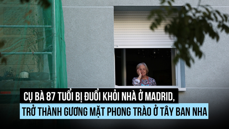 Cụ bà mất nhà khiến Tây Ban Nha rúng động