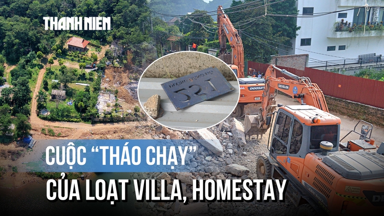 Cuộc 'tháo chạy' của loạt villa, homestay trong rừng phòng hộ sau phản ánh của Báo Thanh Niên