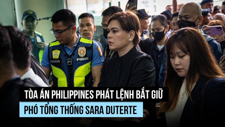 Tòa án phát lệnh bắt Phó tổng thống Philippines vì cáo buộc dọa giết tổng thống