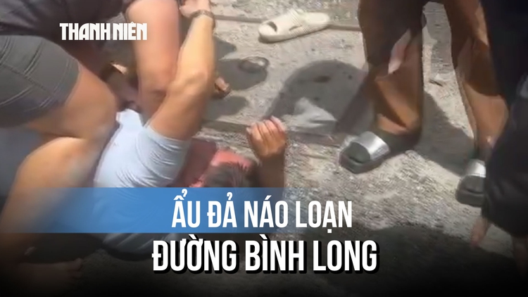 Xác minh vụ ẩu đả náo loạn trên đường Bình Long: Rút vật nhọn uy hiếp sau va quẹt?