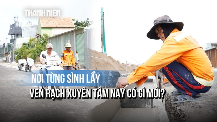 Con đường ven rạch từng sình lầy, ngập nước ở TP.HCM giờ đã khác đến mức người dân bất ngờ