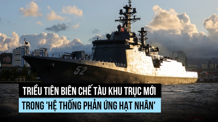 Ông Kim Jong-un nói hải quân Triều Tiên đang phát triển năng lực 'phản ứng hạt nhân'