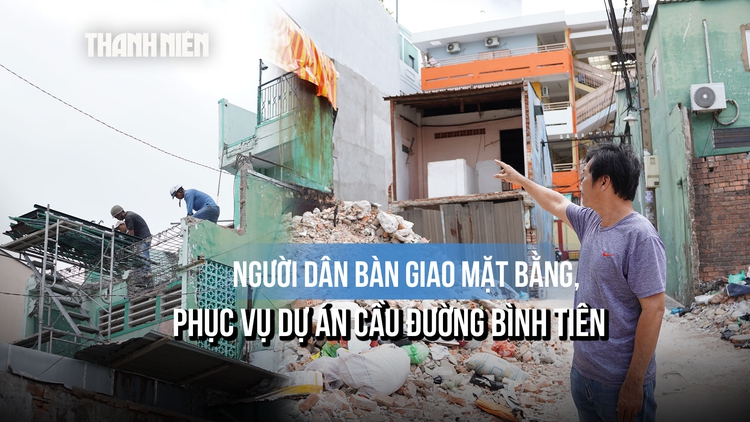 Hơn 50 năm sống ở đường Bình Tiên, người đàn ông nói một câu trước ngày nhường đất làm cầu đường