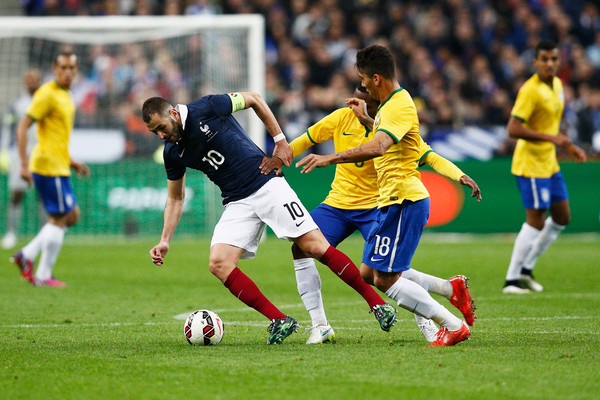 Brazil lội ngược dòng đánh bại tuyển Pháp tại Stade de France - ảnh 1