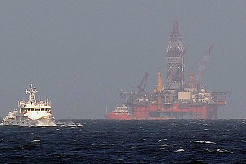 Trung Quốc đã chế tạo loại hợp chất khoan mới cho giàn khoan Hải Dương 981  - Ảnh: Reuters