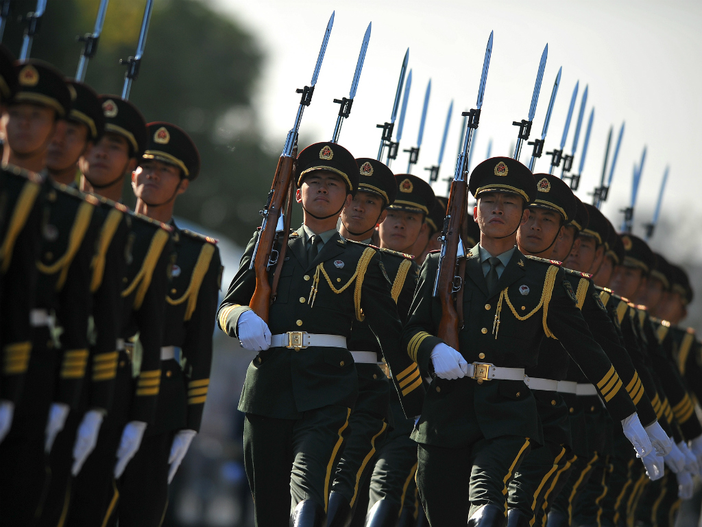 Đây là mức tăng chi tiêu quân sự thấp nhất trong vòng 6 năm qua của Trung Quốc - Ảnh: AFP