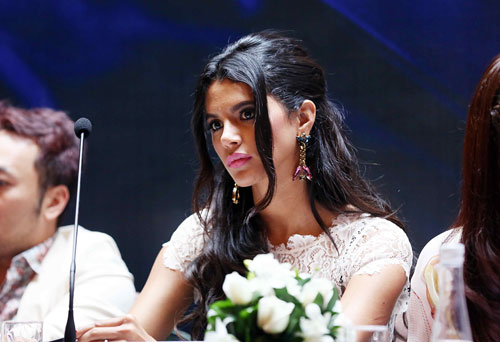 Hoa hậu thế giới 2011 thu hút mọi sự chú ý - Ảnh: Độc Lập